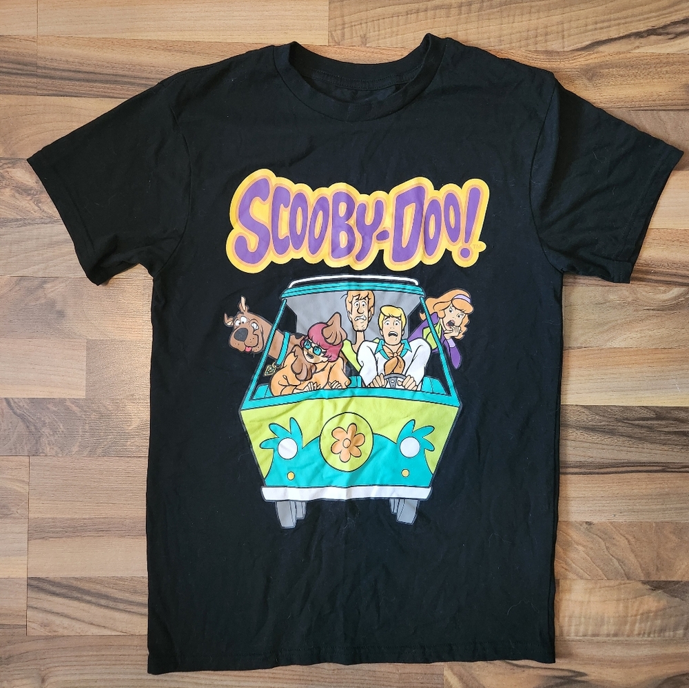 Scooby-Doo Black Tee Small